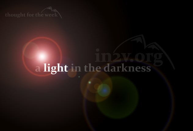 a light in the darkness
